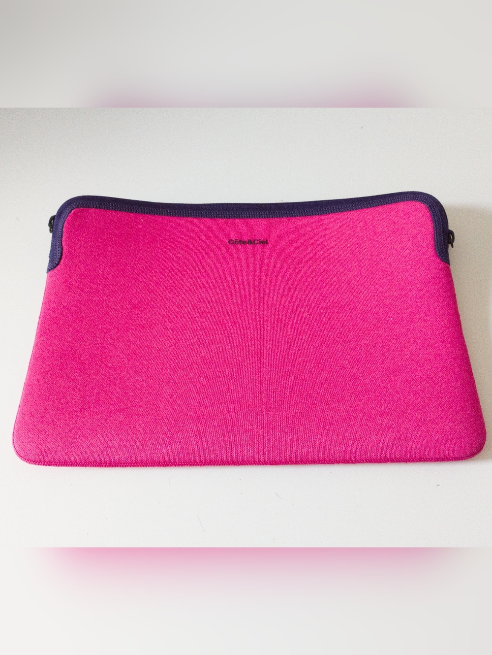 Cote & Ciel Zippered Laptop Sleeve Pink 12 Inches